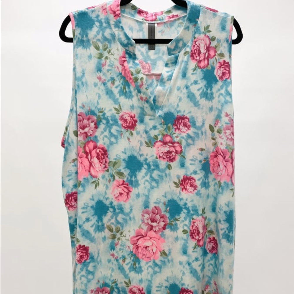 HoneyMe Floral Gabby Tank Top
